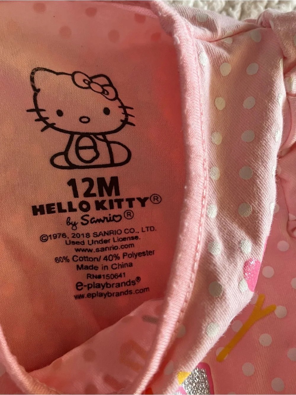 Hello Kitty Pink Hot Pink Tulle Party Dress - Picture 6 of 8